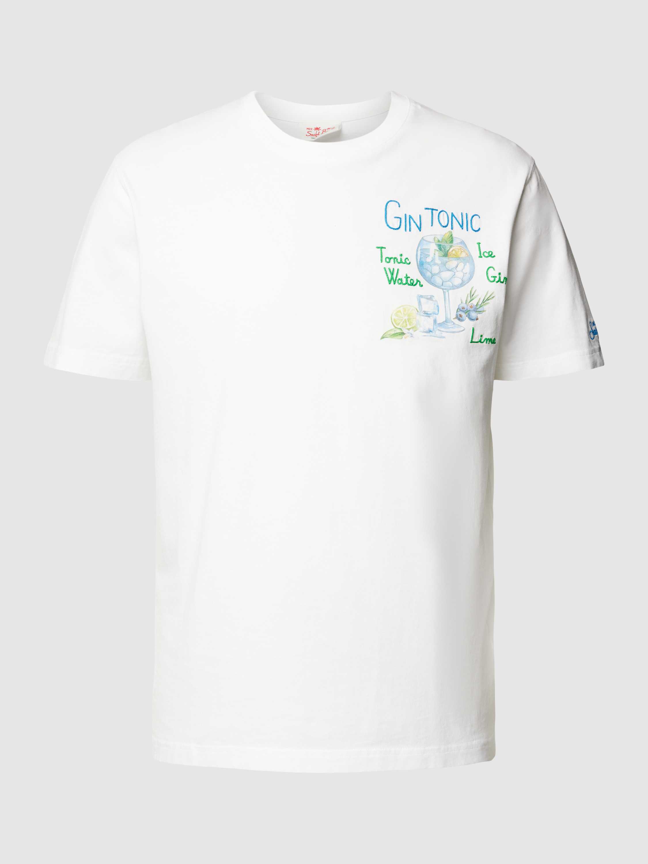 MC2 Saint Barth T-shirt met motiefprint