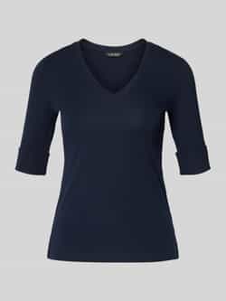 Lauren Ralph Lauren T-shirt met V-hals model 'JUDY'