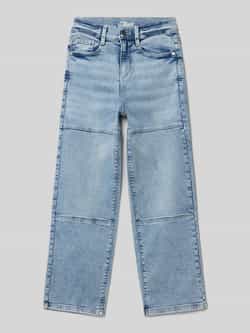 s.Oliver RED LABEL Relaxed fit baggy jeans in een katoenmix