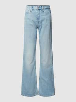 CALVIN KLEIN JEANS high waist bootcut jeans light blue denim