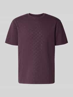 JOOP! Collection T-shirt met geribde ronde hals