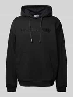 Versace Jeans Couture Hoodie met ribboorden