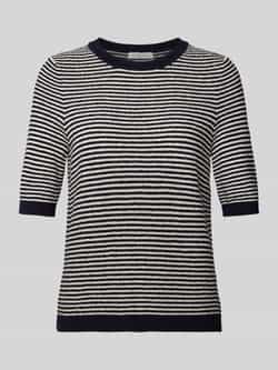 Christian Berg Woman Gebreide pullover met 1 2-mouwen