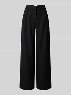 Only Regular fit broek met wijde pijpen model 'HATTIE'
