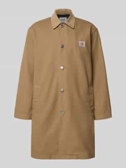 Carhartt Work In Progress Lange jas met labelpatch model 'Webster'