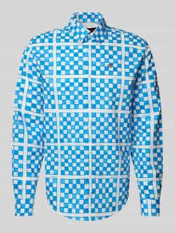 Napapijri Vrijetijdsoverhemd met labelstitching model 'RONGE'