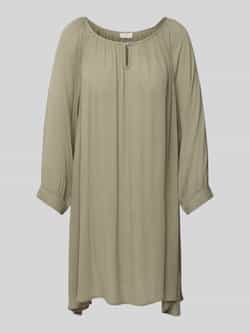 Kaffe Blouse van viscose in effen design model 'AMBER'