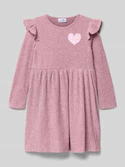 Happy Girls Midi-jurk met ribstructuur