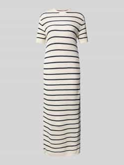 Tommy Hilfiger Regular fit gehaakte jurk van katoenmix