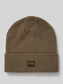 G-Star Raw Beanie met labeldetail model 'Effo'