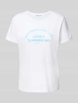 Tom Tailor Denim Regular fit T-shirt van puur katoen