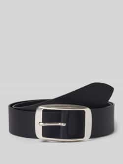 S.Oliver RED LABEL Leren riem met vierkante sluiting