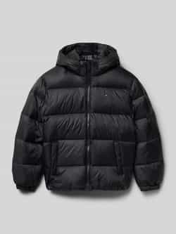 Tommy Hilfiger Teens Regular fit donsjack met doorgestikte naden