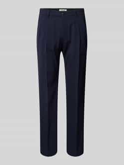 Drykorn Regular fit broek met bandplooien en viscose model 'LEEK'