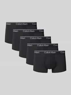 Calvin Klein Underwear Boxershort met elastische band met logo in een set van 5 stuks