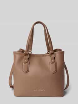 Valentino by Mario Valentino Bruine leren tas met schouderband Brown Dames