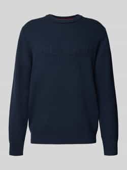 Pepe Jeans Regular fit gebreide pullover van een mix van viscose en katoen model 'PHINEAS'