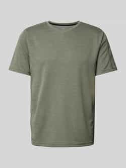 Joy T-shirt met afgeronde V-hals