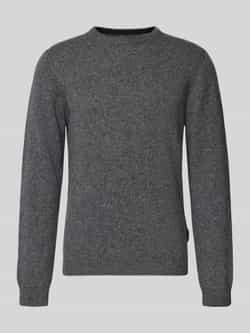 Casual friday Gebreide pullover van wolmix model 'KARL'