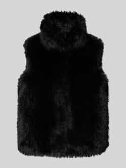 Amber & June Gilet met imitatiebont