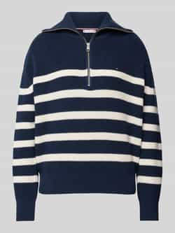 Tommy Hilfiger Gebreide pullover met schipperskraag model 'CARDI STITCH'