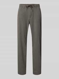 MCNEAL Straight fit stoffen broek met viscose