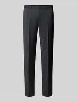 HUGO Regular fit pantalon van wolmix model 'HESTEN'