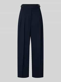 Ralph Lauren Donkerblauwe broek met wijde pijpen Blue Dames