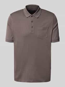 Bugatti Poloshirt met borstzak
