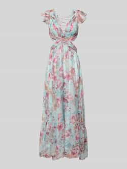 ADLYSH Avondjurk met plissévouwen