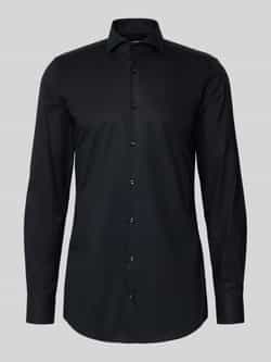 Boss Slim fit zakelijk overhemd met extra lange mouwen model 'HANK'