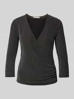 Christian Berg Woman Selection Regular fit blouse met 3 4-mouwen