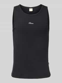 BLKVIS Tanktop met labelstitching model 'SCRIPT'