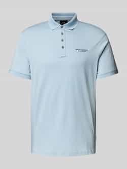 Armani Exchange Poloshirt met labelprint