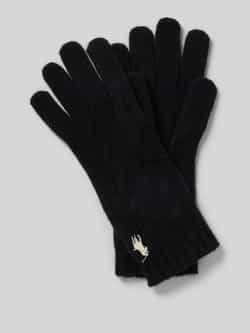 Polo Ralph Lauren Wollen handschoenen met labelstitching