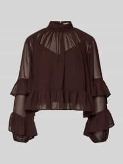 Gestuz Blouseshirt met volants model 'mio'