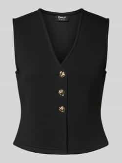 Only Regular fit gilet met viscose model 'NAOMI'
