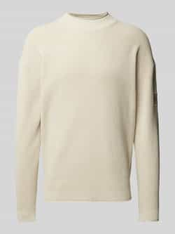 Calvin Klein Jeans Relaxed fit gebreide pullover met labelpatch