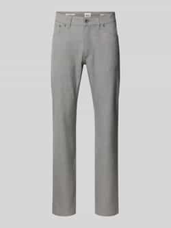 BRAX Straight fit stoffen broek met 5-pocketmodel