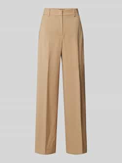 Weekend Max Mara Flared wollen broek met persplooien model 'VISIVO'