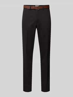 Jack & jones Regular fit chino met riem model 'OLLIE'