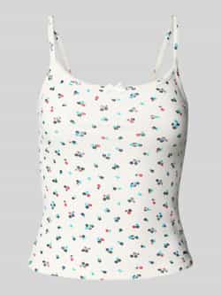 Tommy Jeans Slim fit top met bandjes van katoenmix
