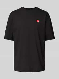 The North Face Oversized T-shirt van pure wol met labelprint