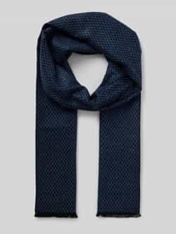 Christian Berg Men Sjaal van viscose met franjes