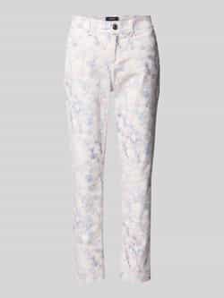 Gardeur Broek met verkorte pasvorm en all-over look
