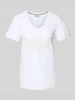 MOS MOSH T-shirt met labeldetail model 'Gethi'