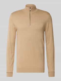 Blend Schipperstrui van katoenmix in gebreide look