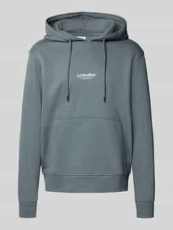 jack & jones Hoodie met labelprint model 'SOHO'