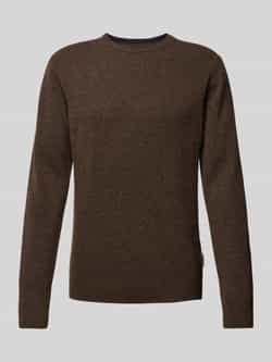 Casual friday Gebreide pullover met structuurmotief model 'Karl'