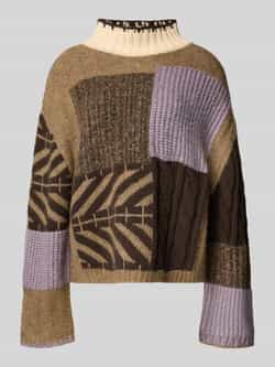 Jake*s Casual Gebreide pullover met ribboorden
